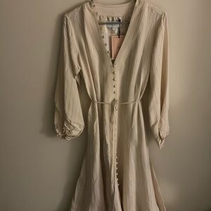 La Ligne New York Linen,Viscose,silk Maxi dress size XS